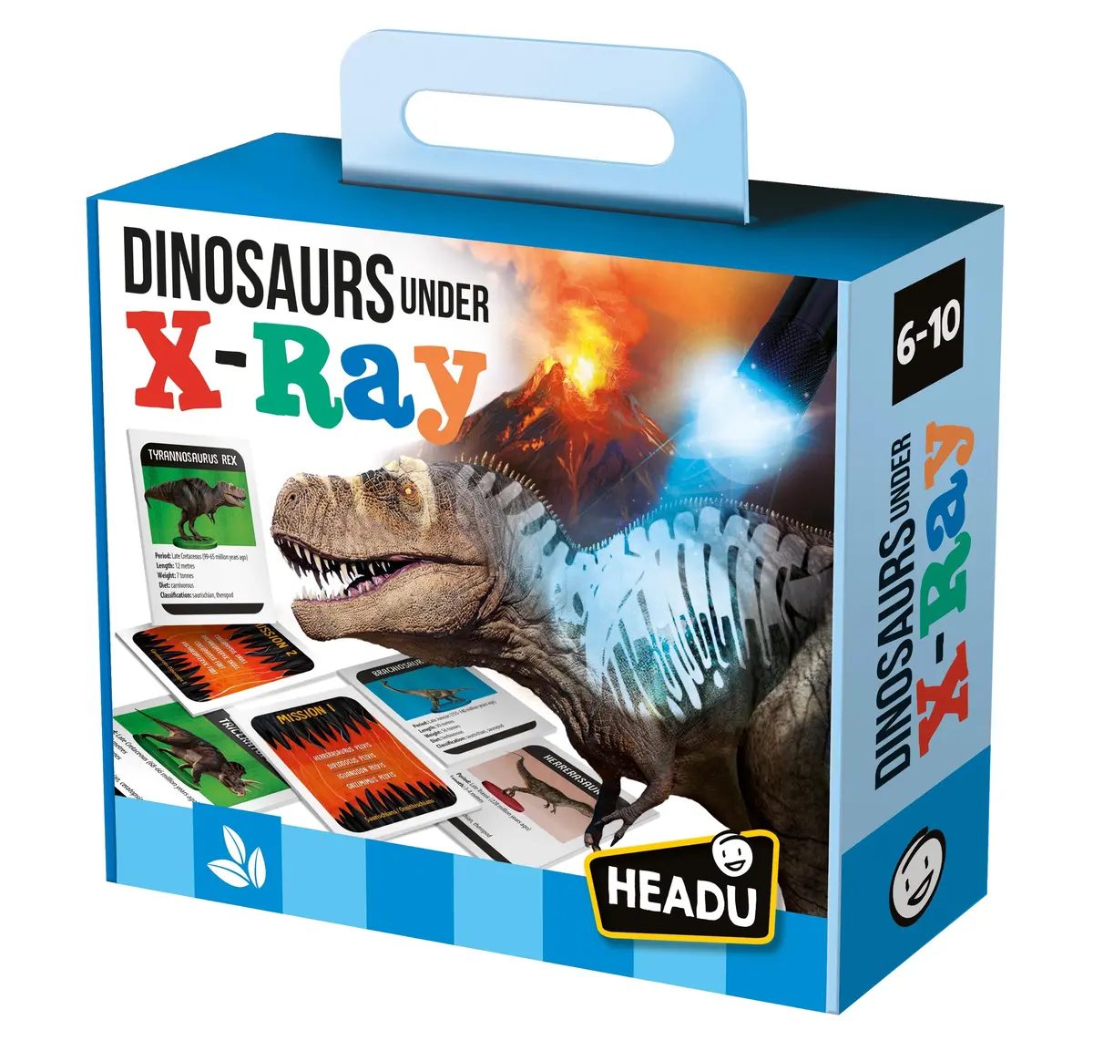 Headu Dinosaurs Under X-Ray - Mesozoic Adventure - Educational Game 1