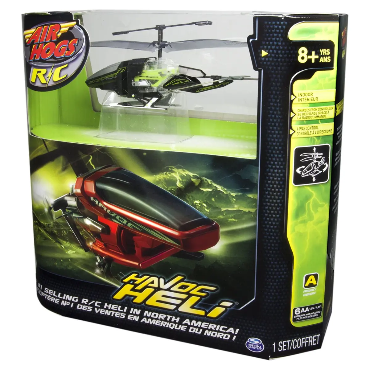 Air Hogs Remote Control Havoc Heli - Agile Indoor Flyer - Green 1