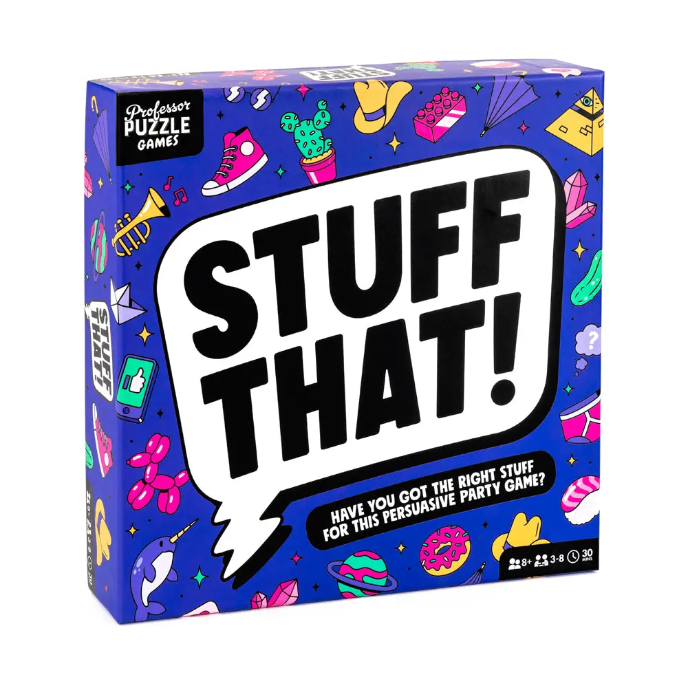 Stuff That! Party Challenge Board Game By Professor Puzzle 1