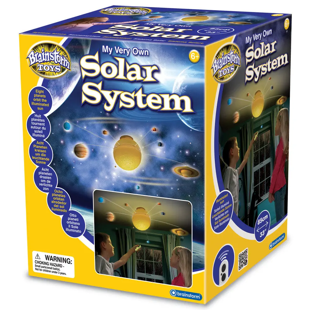Brainstorm Toys Interactive Solar System Mobile Stem Kit - 33 Inch 1