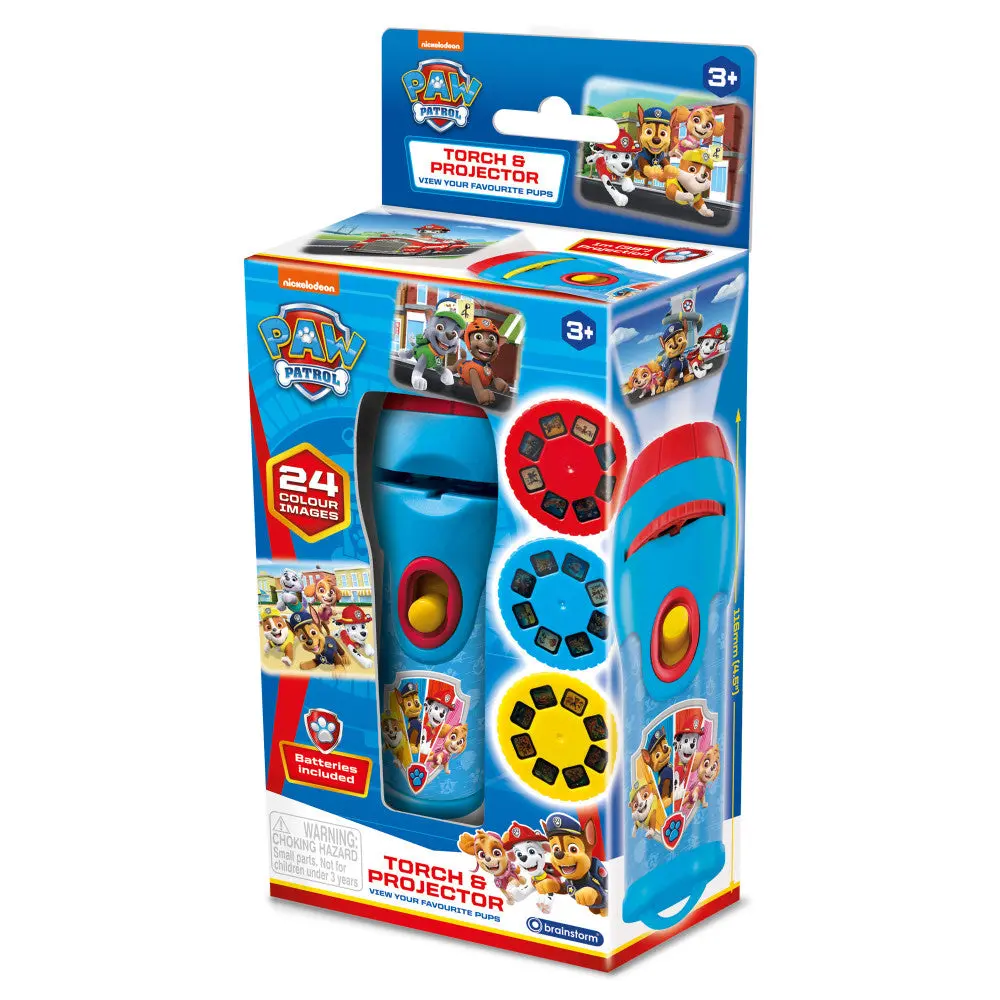 Nickelodeon Paw Patrol Projector Flashlight - Interactive Toy For Ages 3+ 1