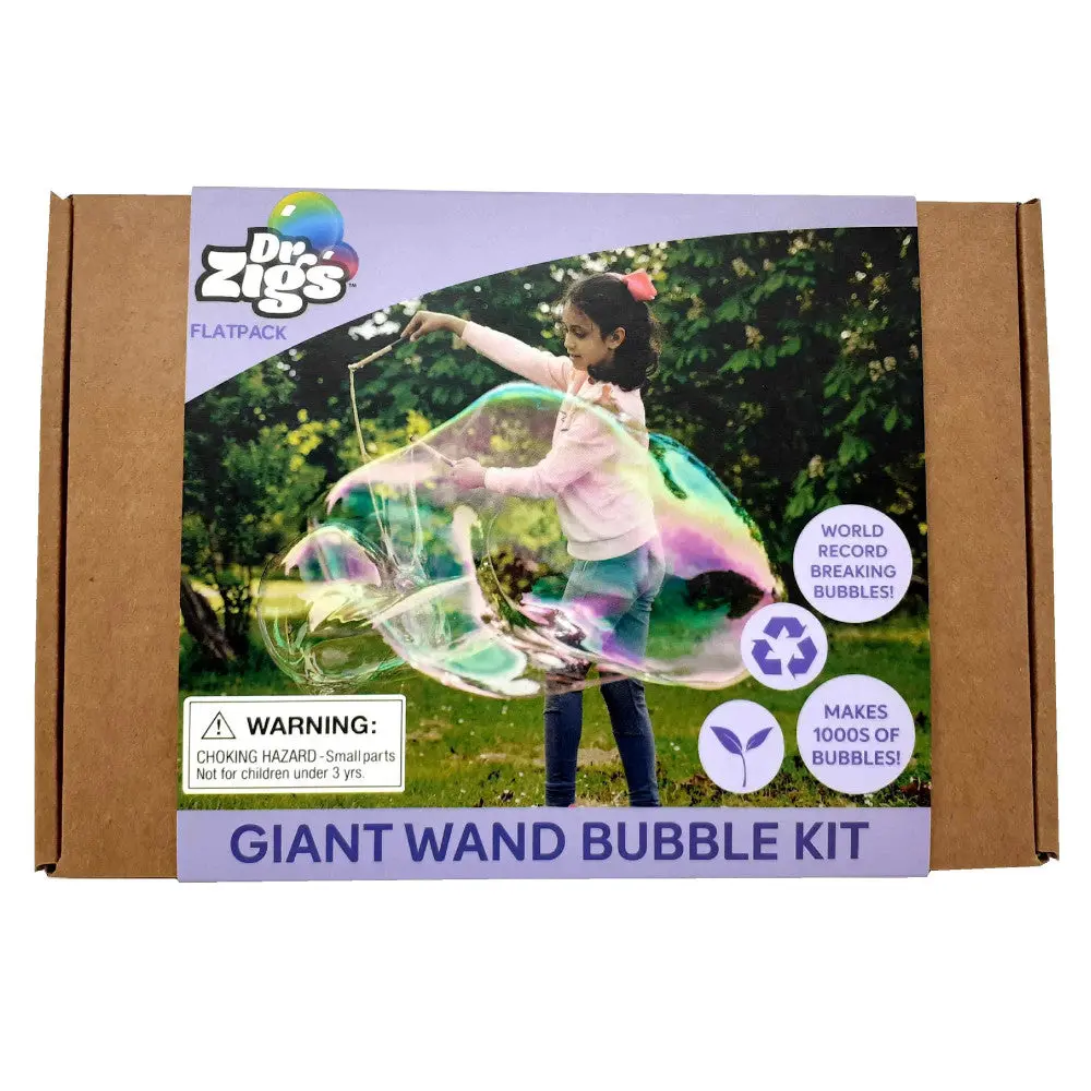 Dr Zigs Giant Bubble Kit - Eco-Friendly Outdoor Play Set For Kids, Ages 3+ 1