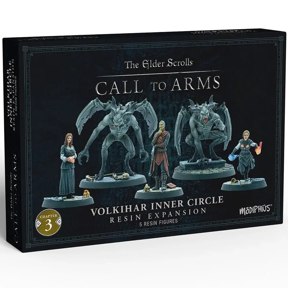 Bethesda The Elder Scrolls: Call To Arms - Volkihar Inner Circle 32Mm Miniature Set 1