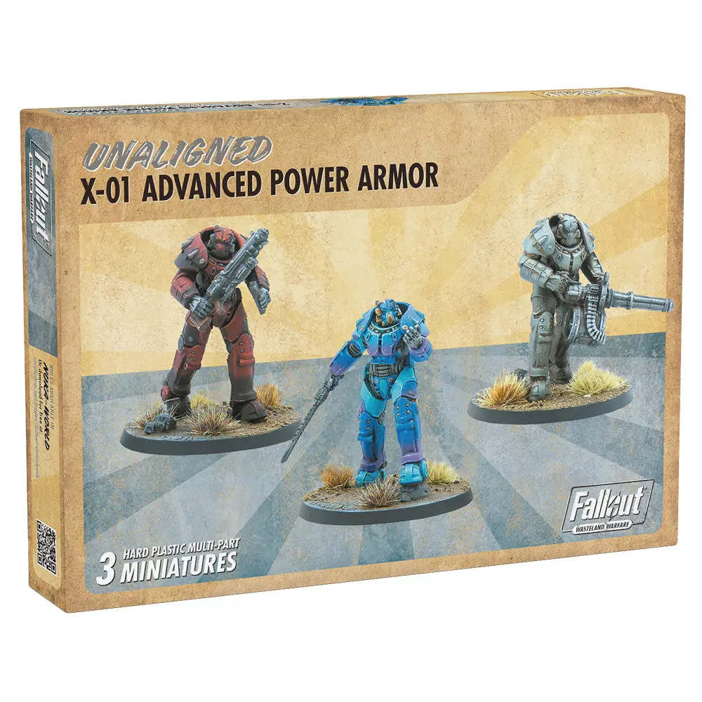 Modiphius Entertainment Fallout: Wasteland Warfare 32Mm X-01 Power Armor Mini Figures 1