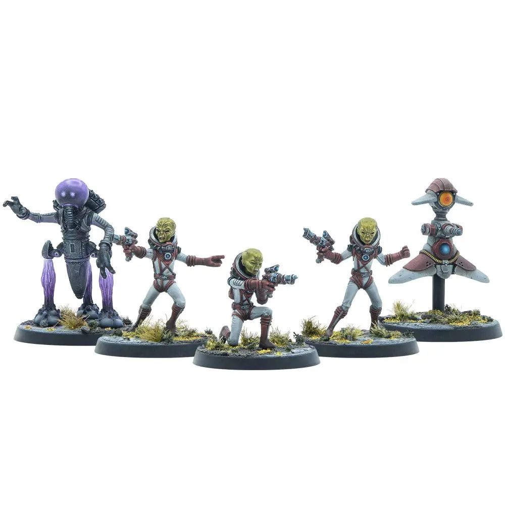 Modiphius Entertainment Fallout Zetans Miniatures: Alien Invasion Delight 1