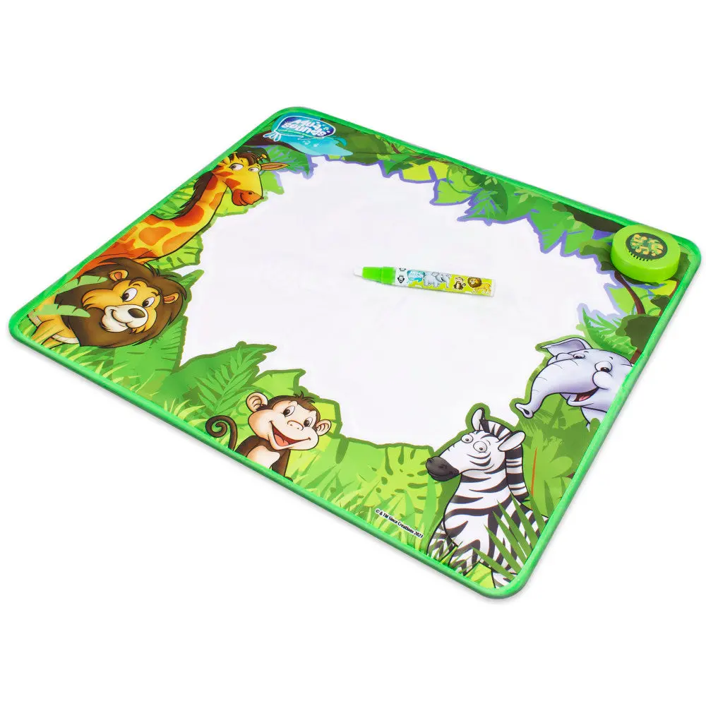 Aqua Sounds Jungle Adventure Magic Drawing Mat - Interactive Water Drawing 1