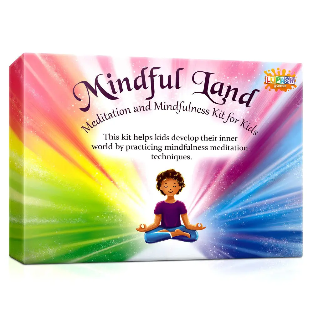 Lupash Games: Mindful Land - Kids Meditation & Mindfulness Kit, Ages 6+ 1