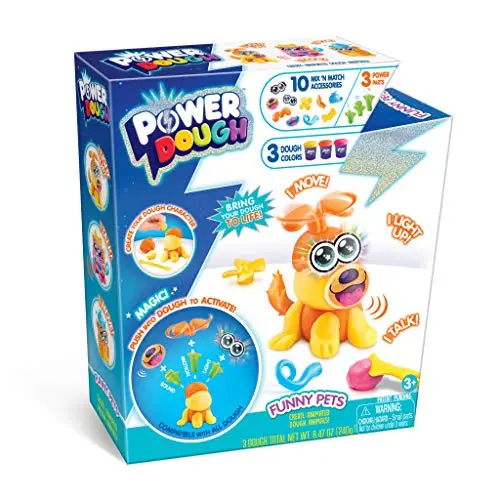 Power Dough Pets Creative Sculpting Medium Box Kit 1