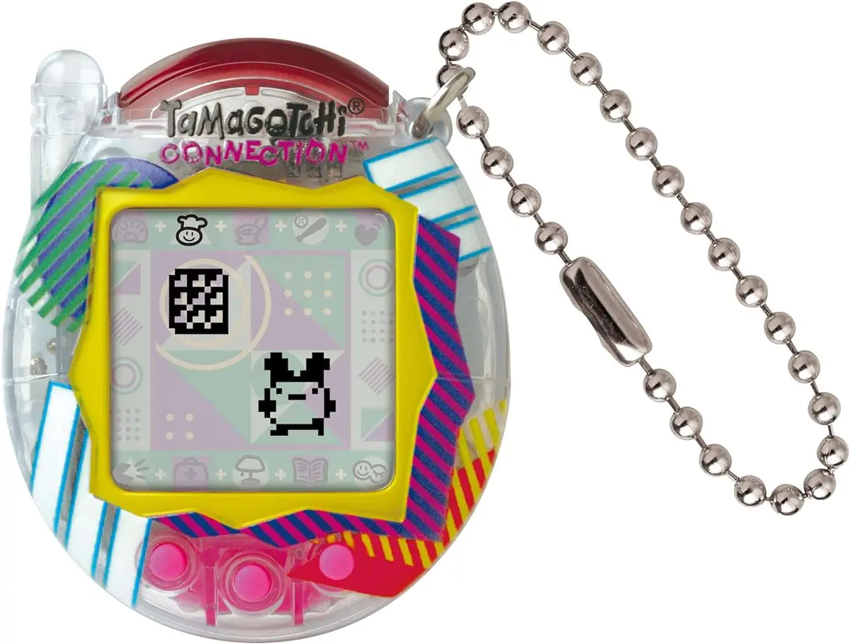 Tamagotchi Connection Clear Retro - Interactive Virtual Pet Game 1