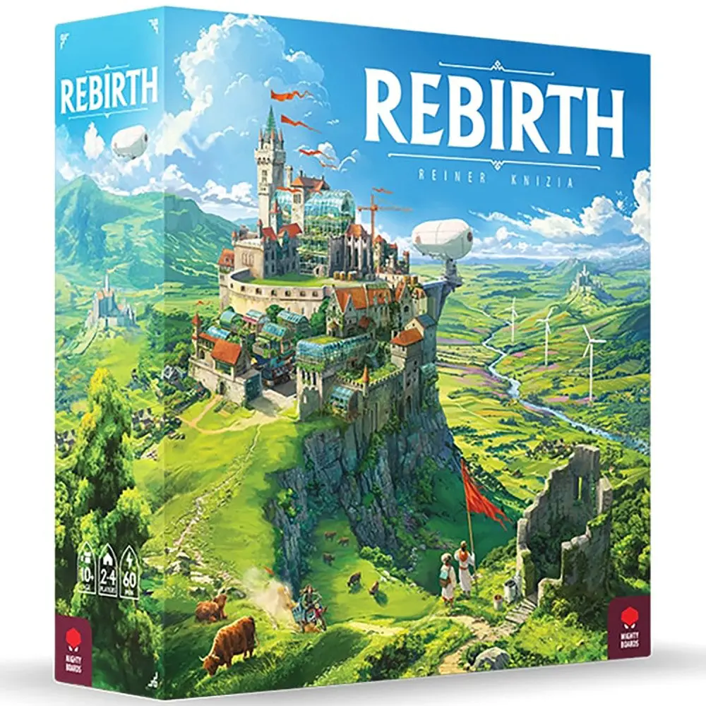 Mighty Boards: Rebirth Double-Sided Tile Laying Board Game 1