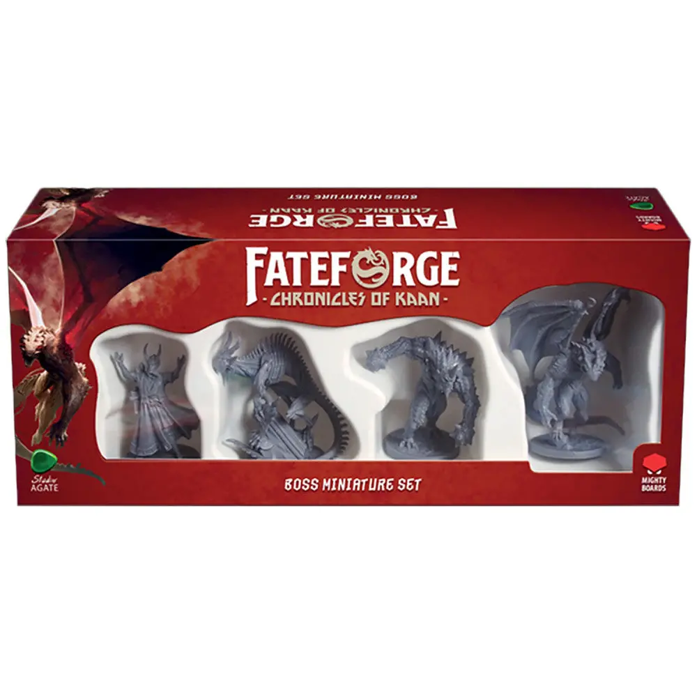 Mighty Boards: Fateforge Chronicles Of Kaan Boss Miniatures - 4-Pack 1