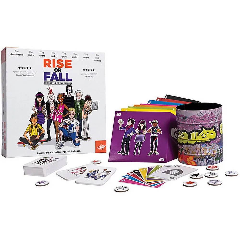 Foxmind Rise Or Fall Popularity Challenge Board Game 1