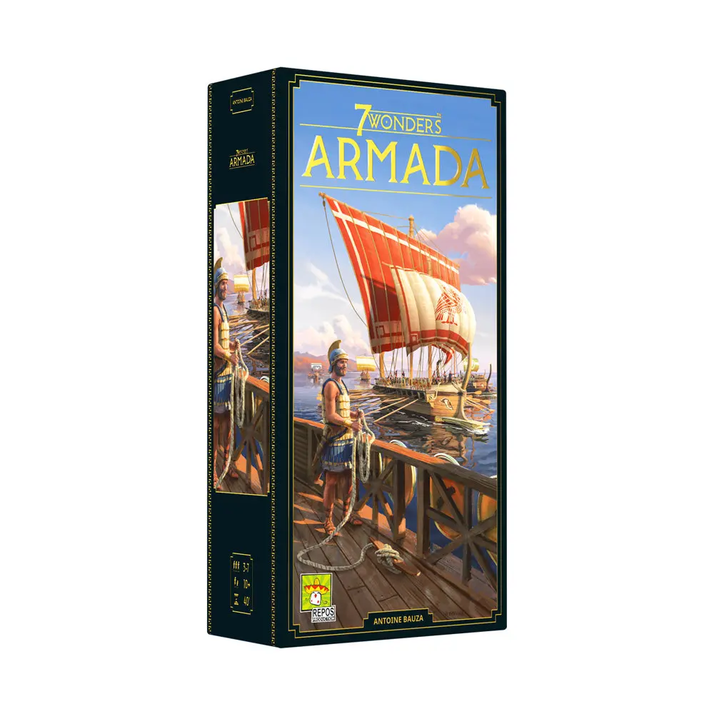 Repos Production 7 Wonders: Armada Expansion Board Game 1