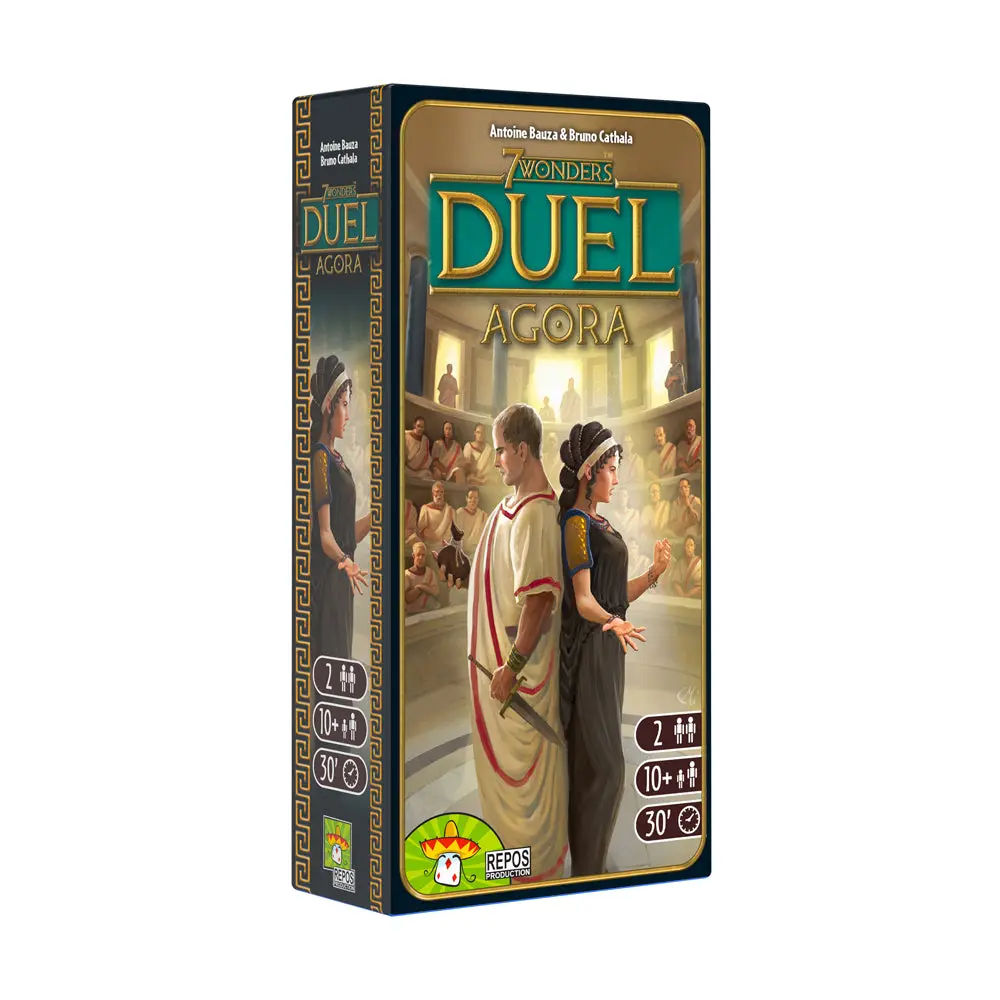 Repos Production 7 Wonders Duel: Agora Expansion Strategy Board Game 1