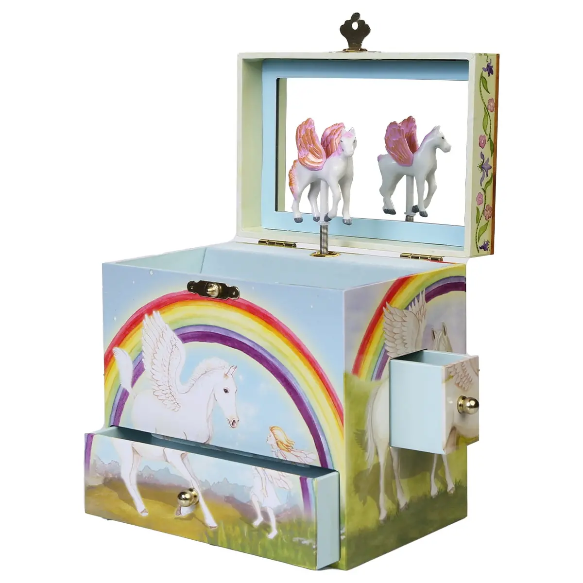 Enchantmints Pegasus Musical Jewelry Box - Unicorn And Fantasy Gifts For Girls 1