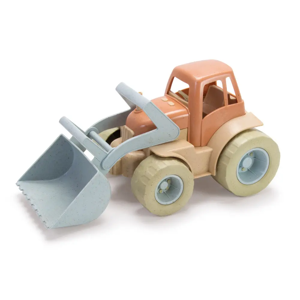 Dantoy Bio-Friendly Big Tractor With Front Loader For Indoor And Outdoor Play, Ages 2-8 1