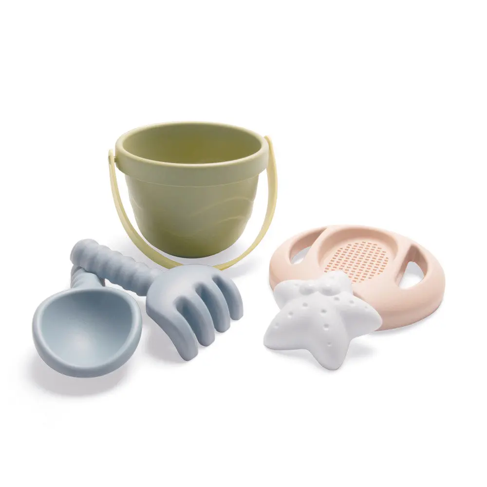 Dantoy - Tiny Bio Bucket Playset - Sustainable Toddler Sandbox Toys 1