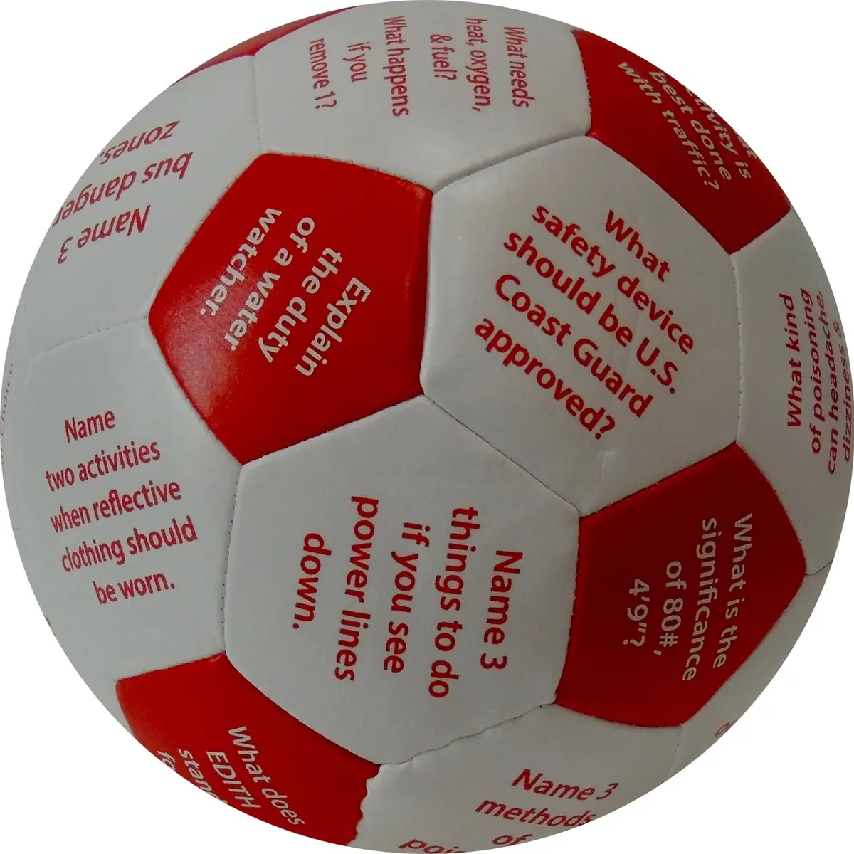 Injury Prevention Thumball - 6" Interactive Safety Learning Ball 1