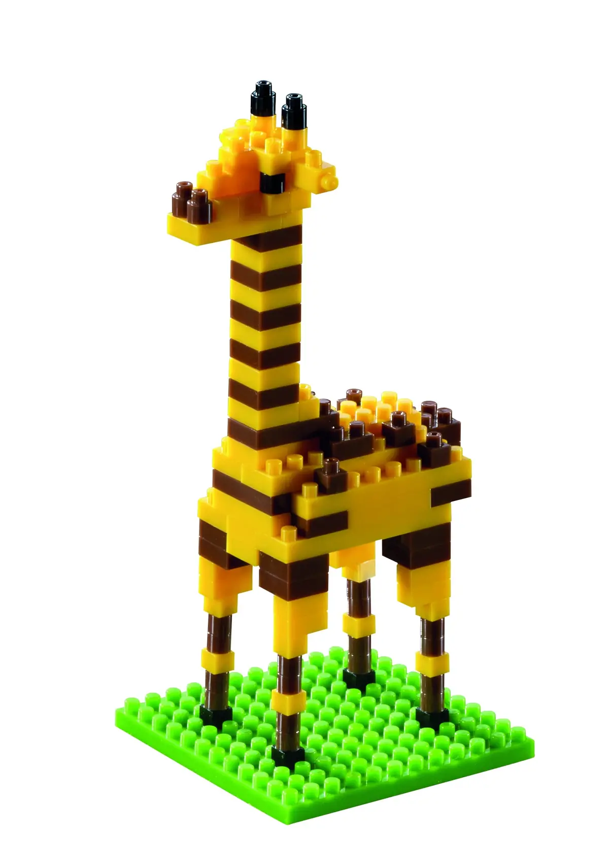Brixies 111-Piece Giraffe Micro-Sized Building Bricks Set 1