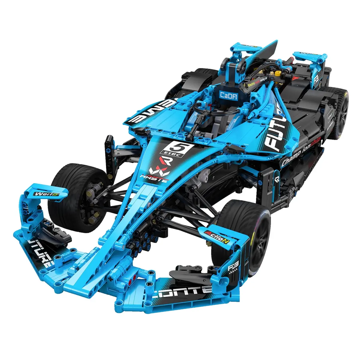 Cada Electric Formula Race Car - High-Speed Blue Racing Model 1