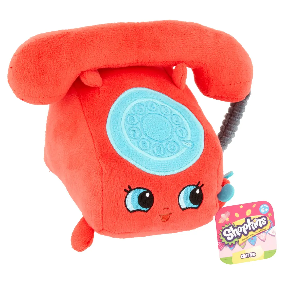 Shopkins Season 3 6 Inch Soft Plush Chatter - Red 1