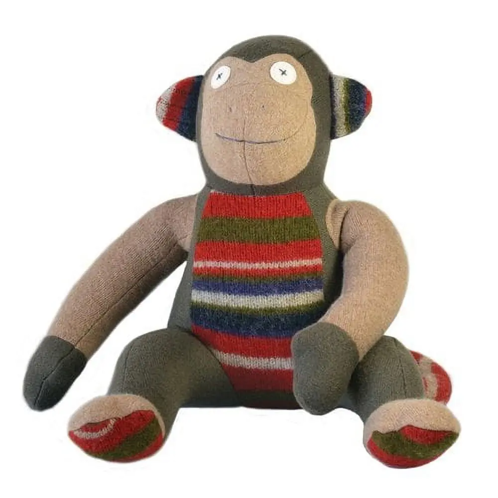 Cate & Levi 20 Inch Eco-Friendly Softy Monkey Stuffed Animal 1