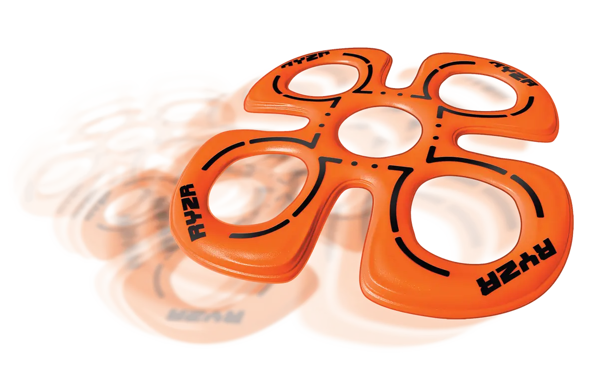 Goliath Sports Aeroflyt Ryzr Orange - Acrobatic Flying Disc 1
