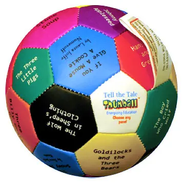 Thumball Tell The Tale 4" Interactive Storytelling Game 1