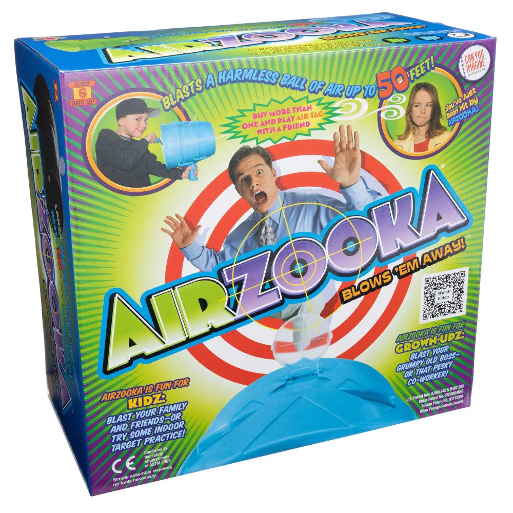 Can You Imagine Airzooka Air Shooter, Black 1