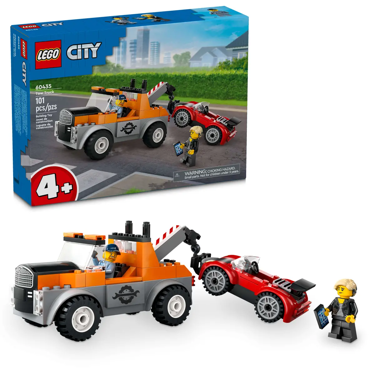 Lego City 101-Piece Tow Truck & Sports Car Repair Set 1