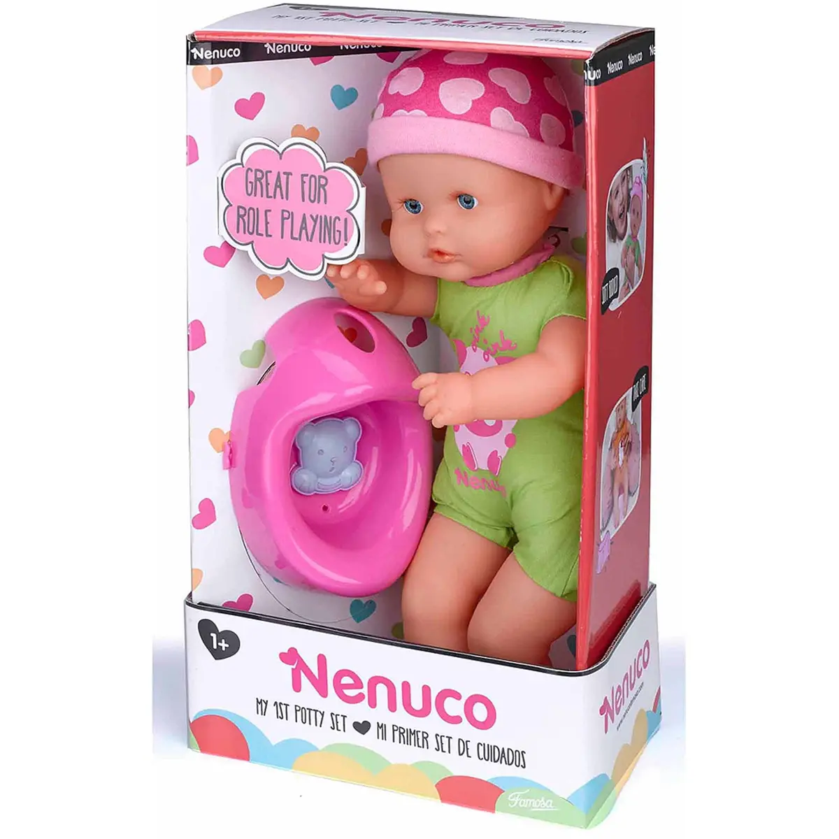 Nenuco My 1St Baby Playset Potty Time - Toddler Doll Potty Training 1