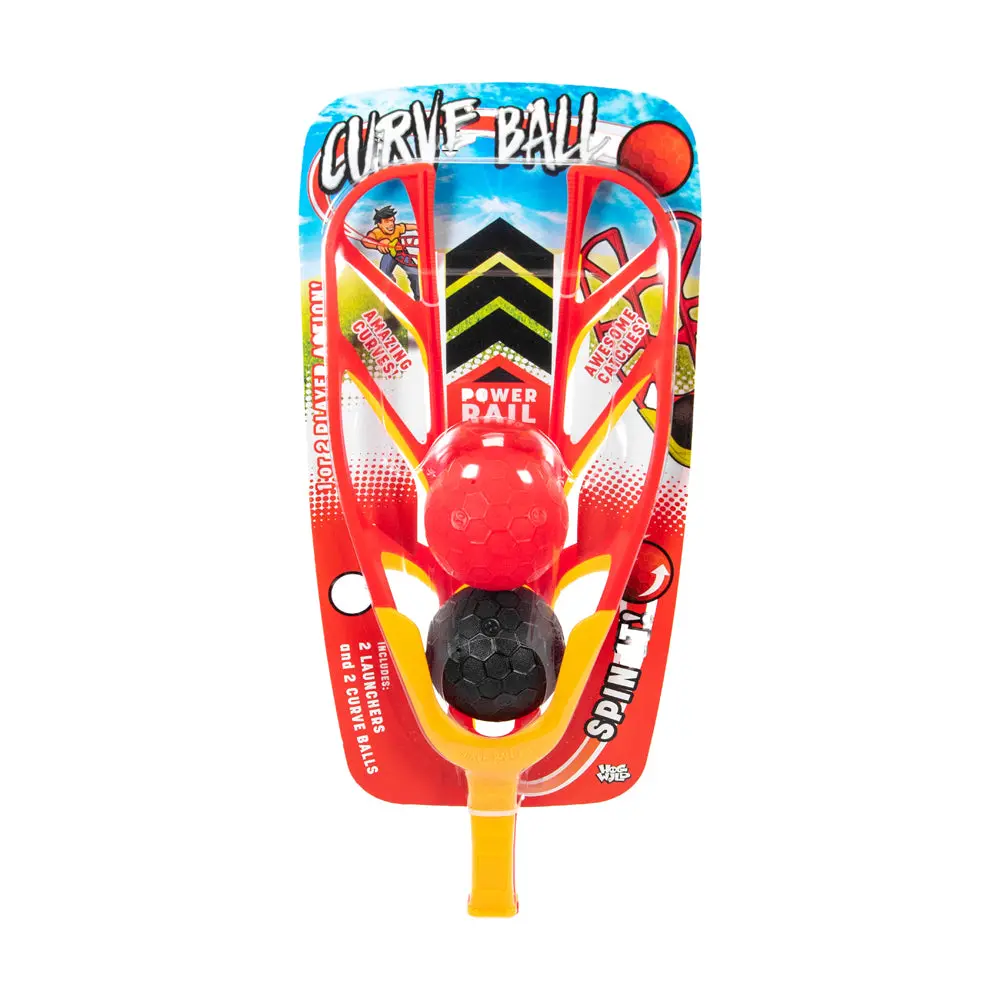 Hog Wild Curve Ball Dual Launcher Set For Backyard Fun 1