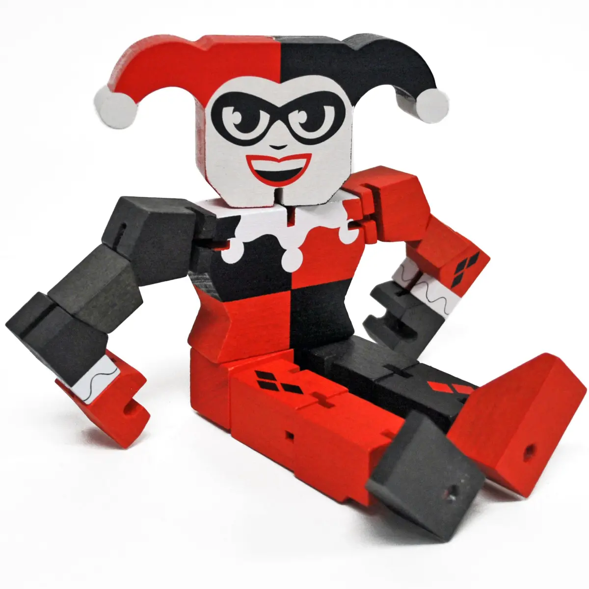 Dc Comics Harley Quinn 8 Inch Wood Warriors Action Figure 1