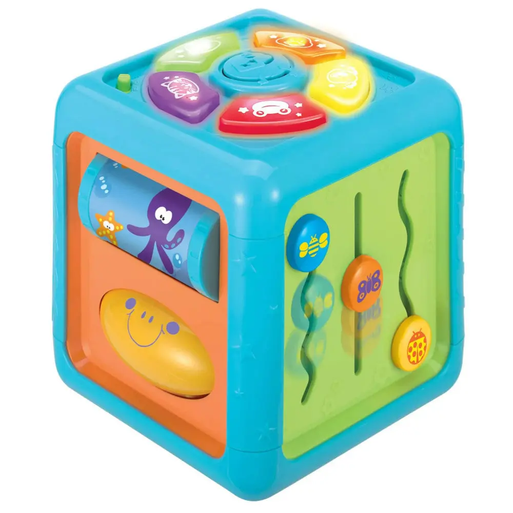 Brilliant Beginnings Baby Activity Cube - Lights & Sounds Exploration 1