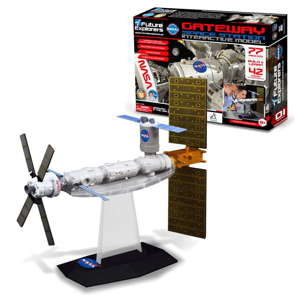 Nasa Future Explorers: Gateway Space Station Interactive Model - Build & Learn Stem Toy For Ages 8+ 1