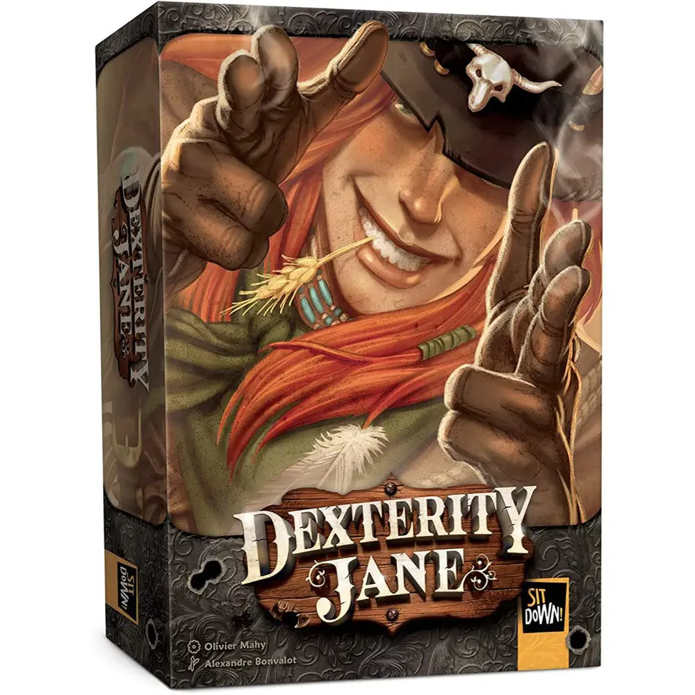Dexterity Jane Wild West Dexterity Puzzle Card Game 1