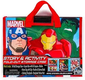Marvel Story Activity Fold-Out Adventure Case 1