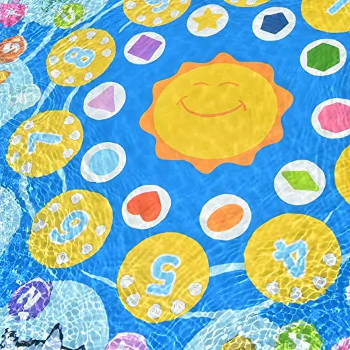 Sunny Days Entertainment Colorful Sea Life Splash Pad 1