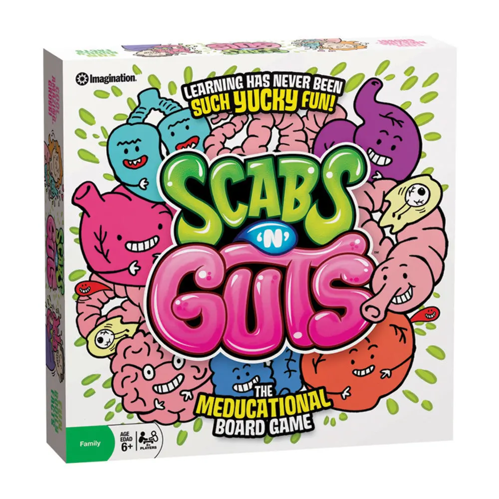 Outset Scabs 'N' Guts Educational Board Game 1
