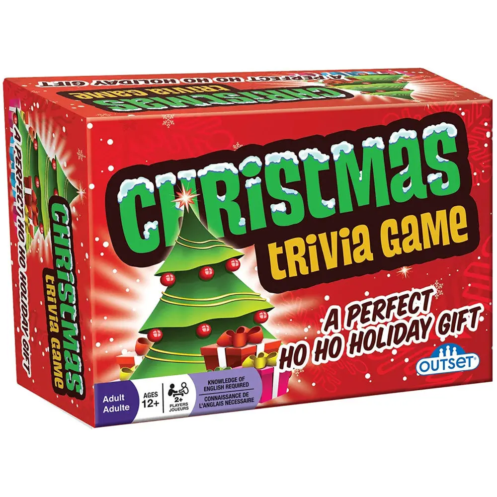 Outset Media Christmas Trivia Family Board Game 1