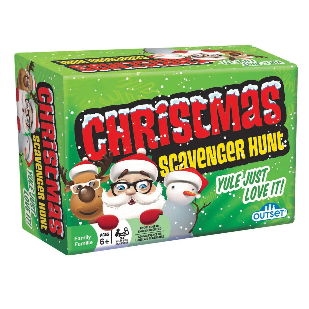 Outset Media Christmas Scavenger Hunt Indoor And Outdoor Game 1
