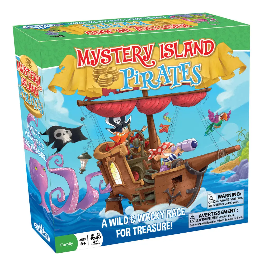 Mystery Island Pirates Adventure Tile Game For Ages 5+ 1