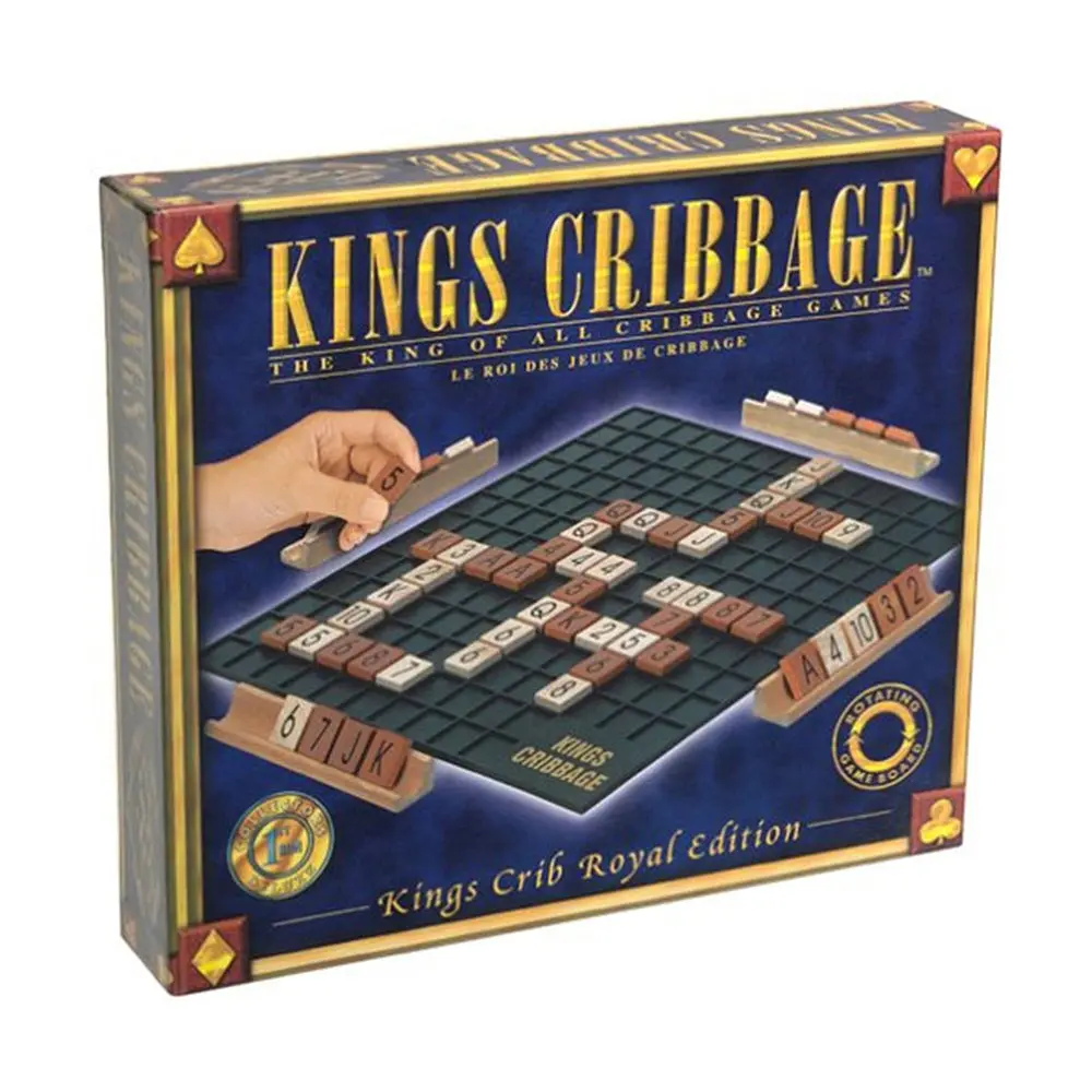 Kings Cribbage Royal Edition Strategic Board Game 1