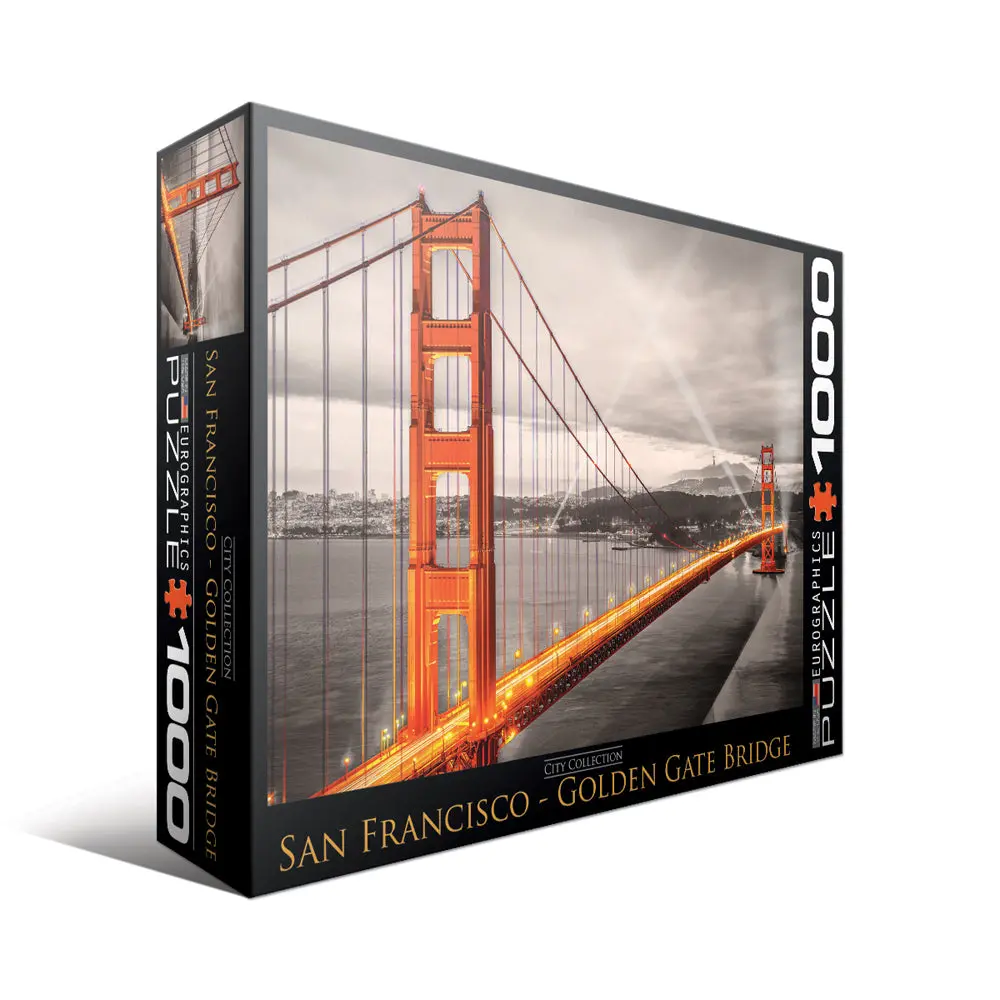 Eurographics San Francisco Golden Gate Bridge Jigsaw Puzzle - 1000 Pc 1