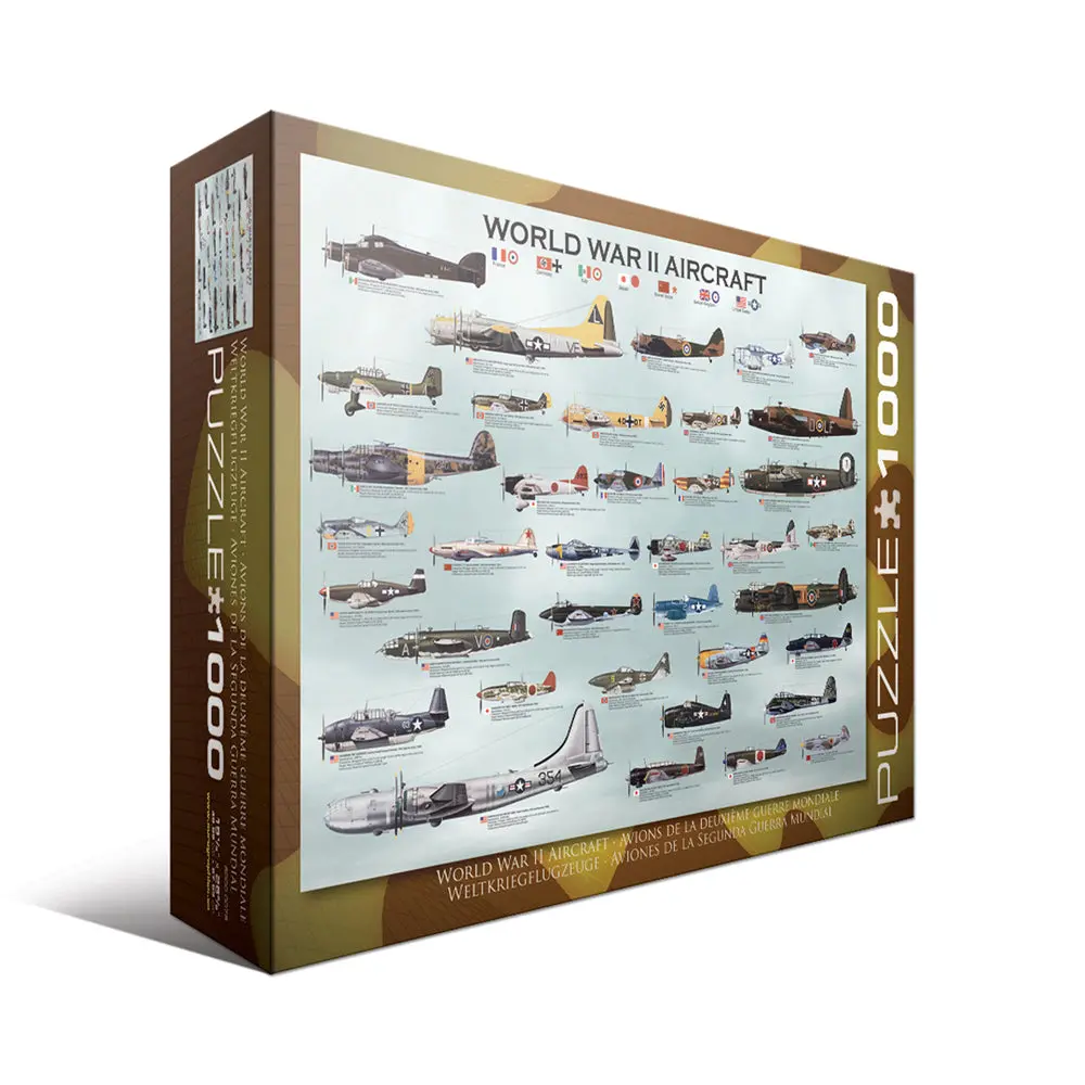 Eurographics Wwii Aircraft Jigsaw Puzzle - 1000 Pc 1