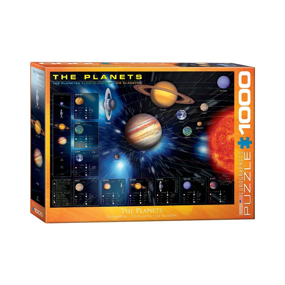 Eurographics The Planets Solar System Jigsaw Puzzle - 1000 Pc 1