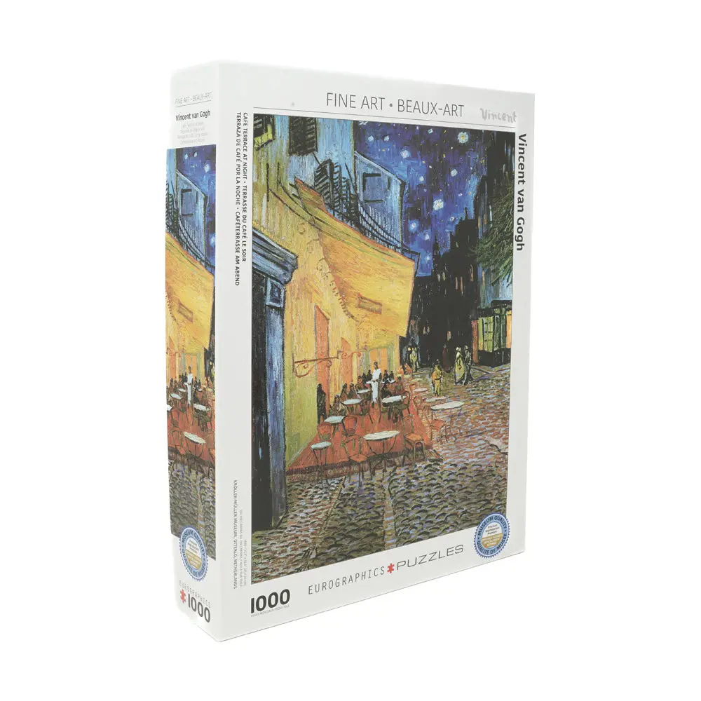 Vincent Van Gogh Cafe Terrace At Night 1000-Piece Puzzle 1
