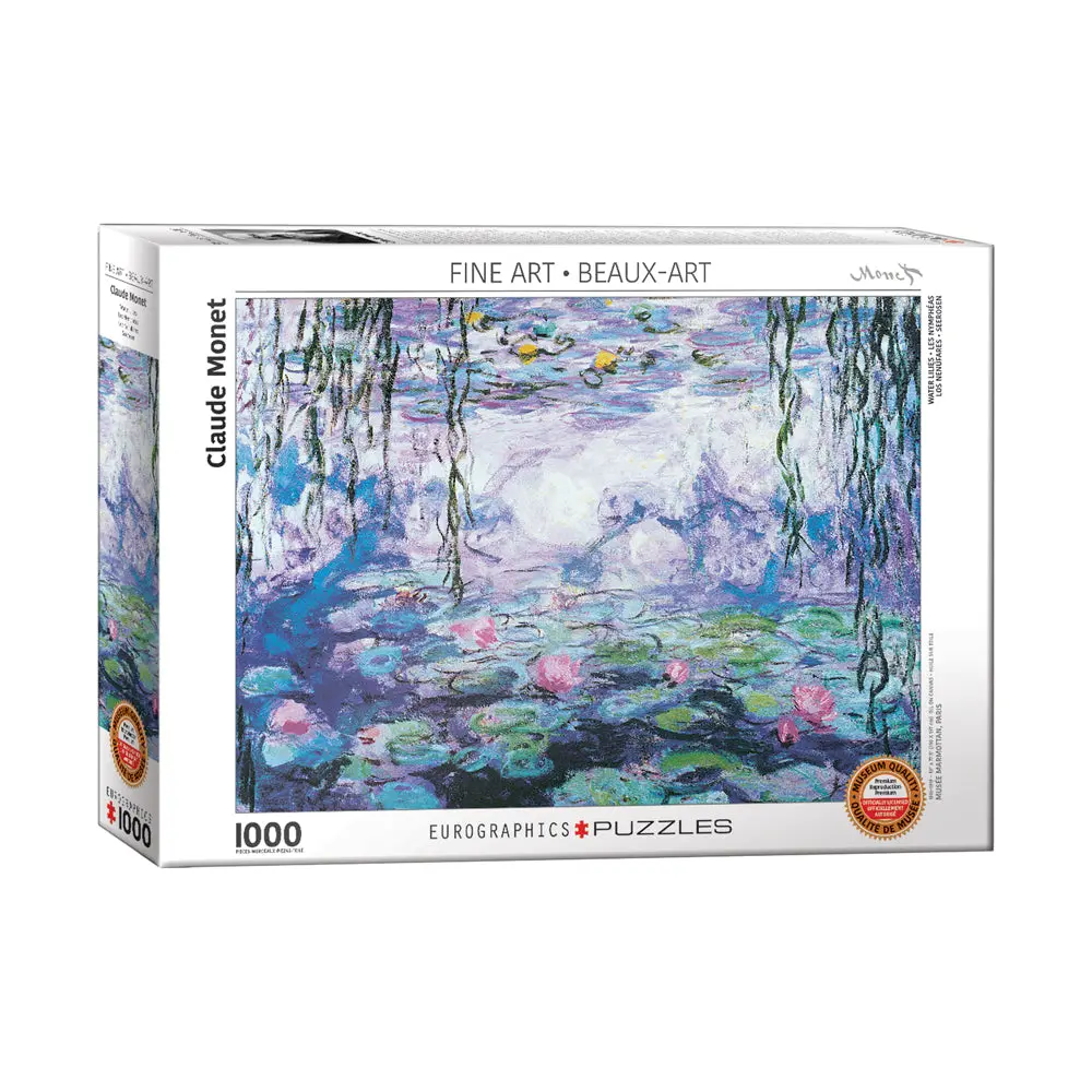 Claude Monet Water Lilies 1000 Piece Jigsaw Puzzle 1