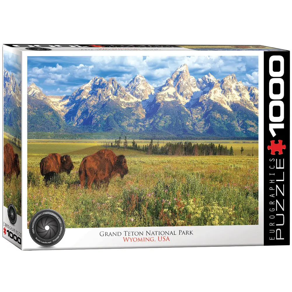 Eurographics Grand Teton National Park Scenic Jigsaw Puzzle - 1000 Pc 1
