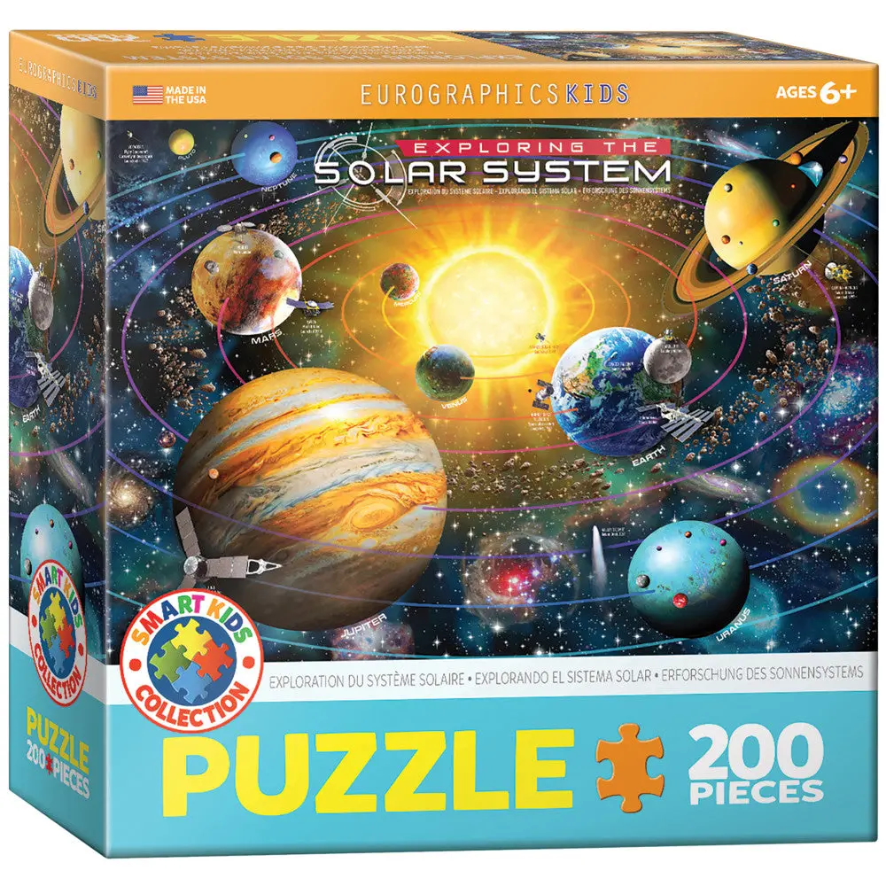 Eurographics Solar System Exploration Jigsaw Puzzle - 200 Pc 1